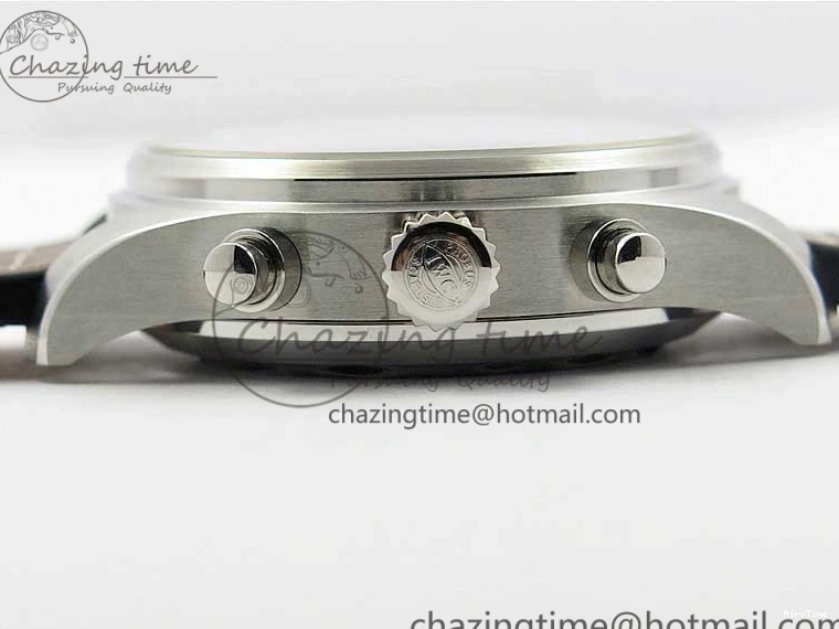 MIROTIME 0103 Pilot Chrono IW377726 ZF 1:1 Best Edition Green Dial on Brown Leather Strap A Trendsetting 7125